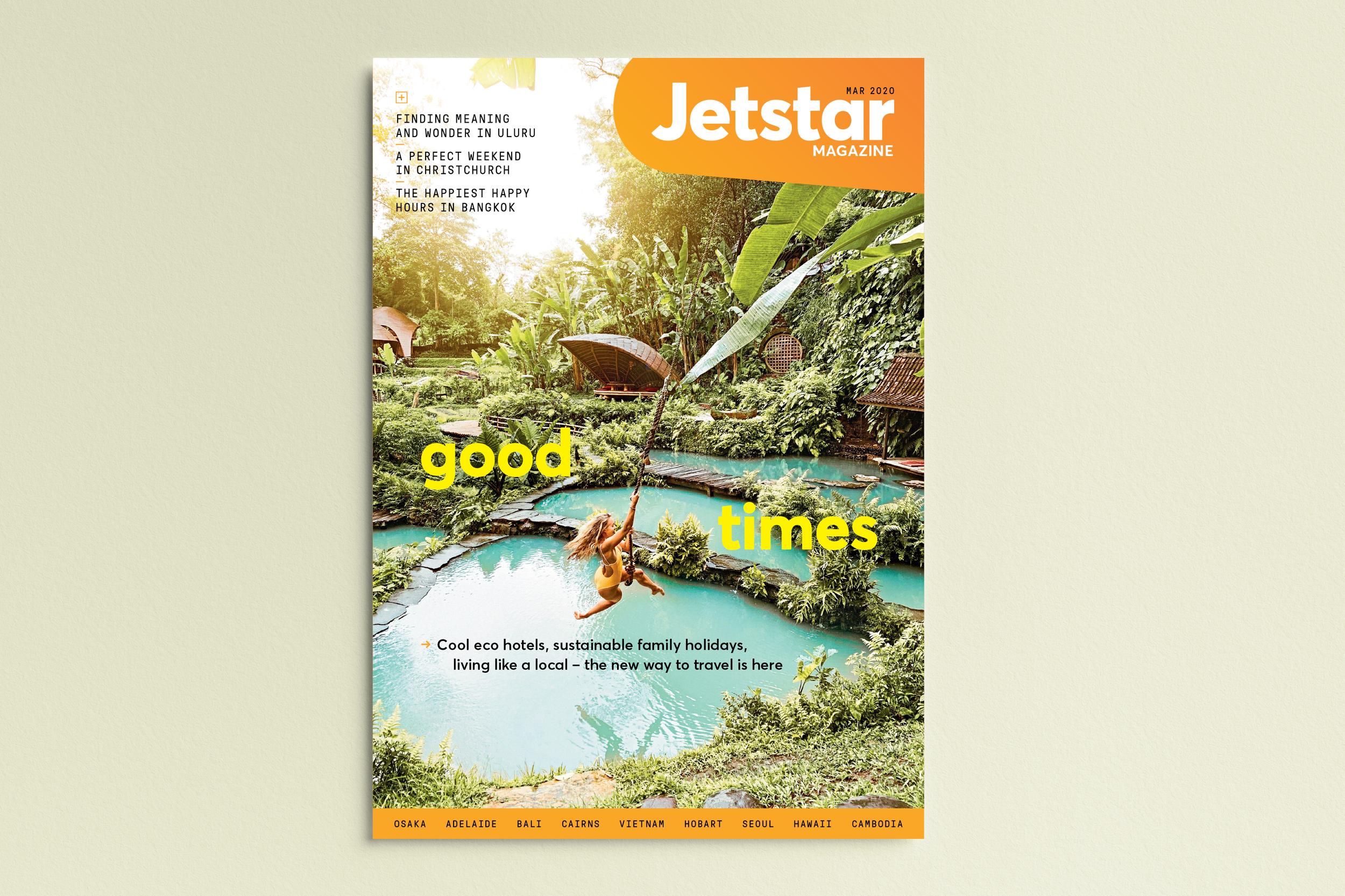 Jetstar editorial redesign
