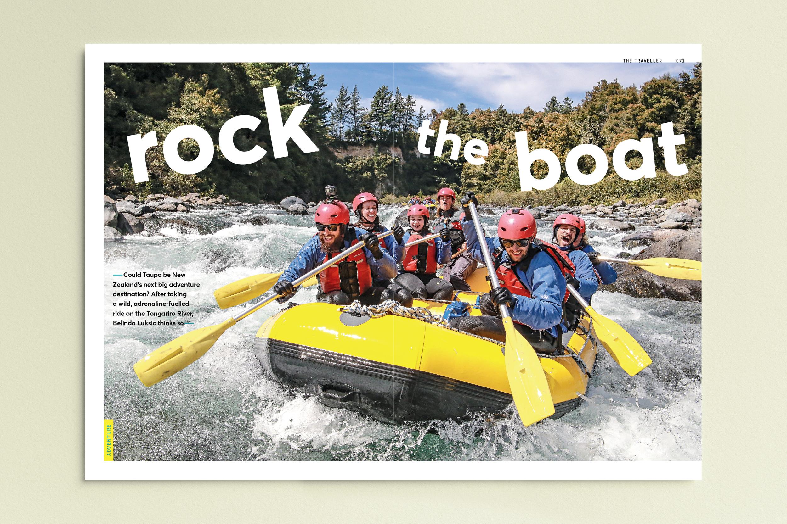 Jetstar magazine spread