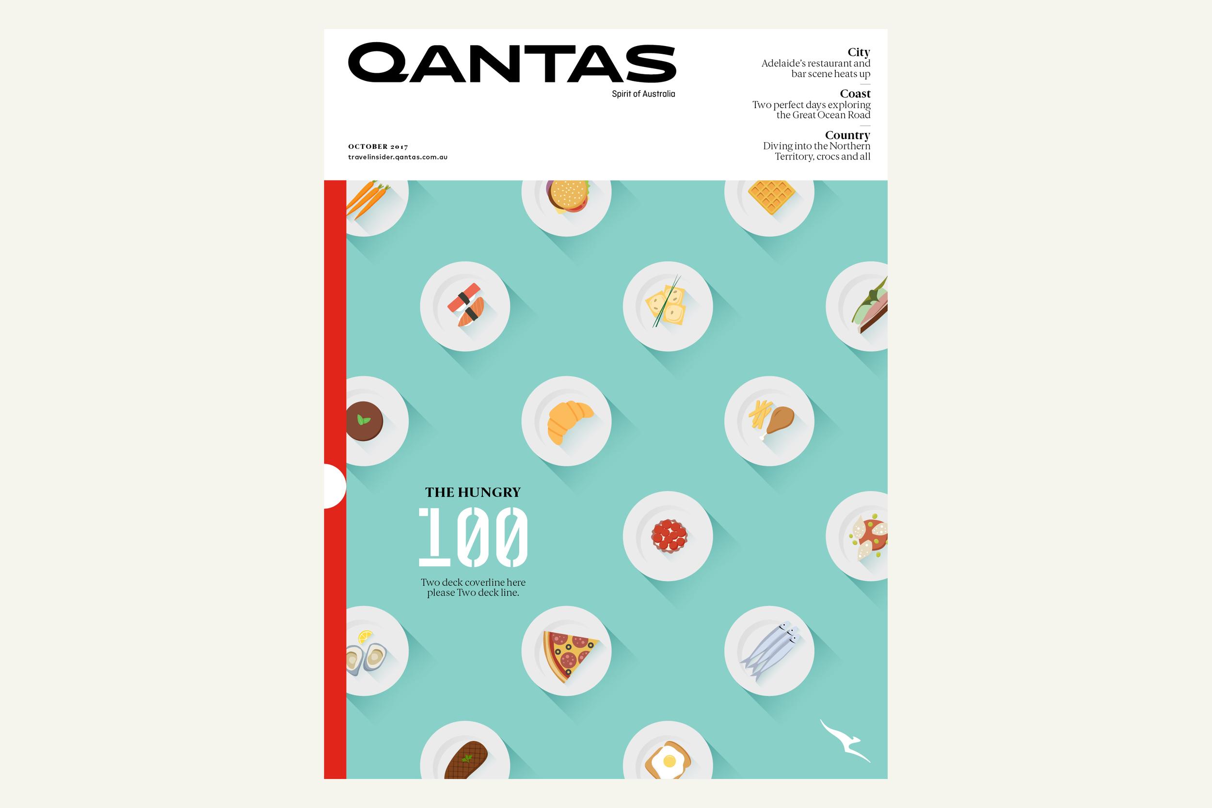 Hungry 100 illustration