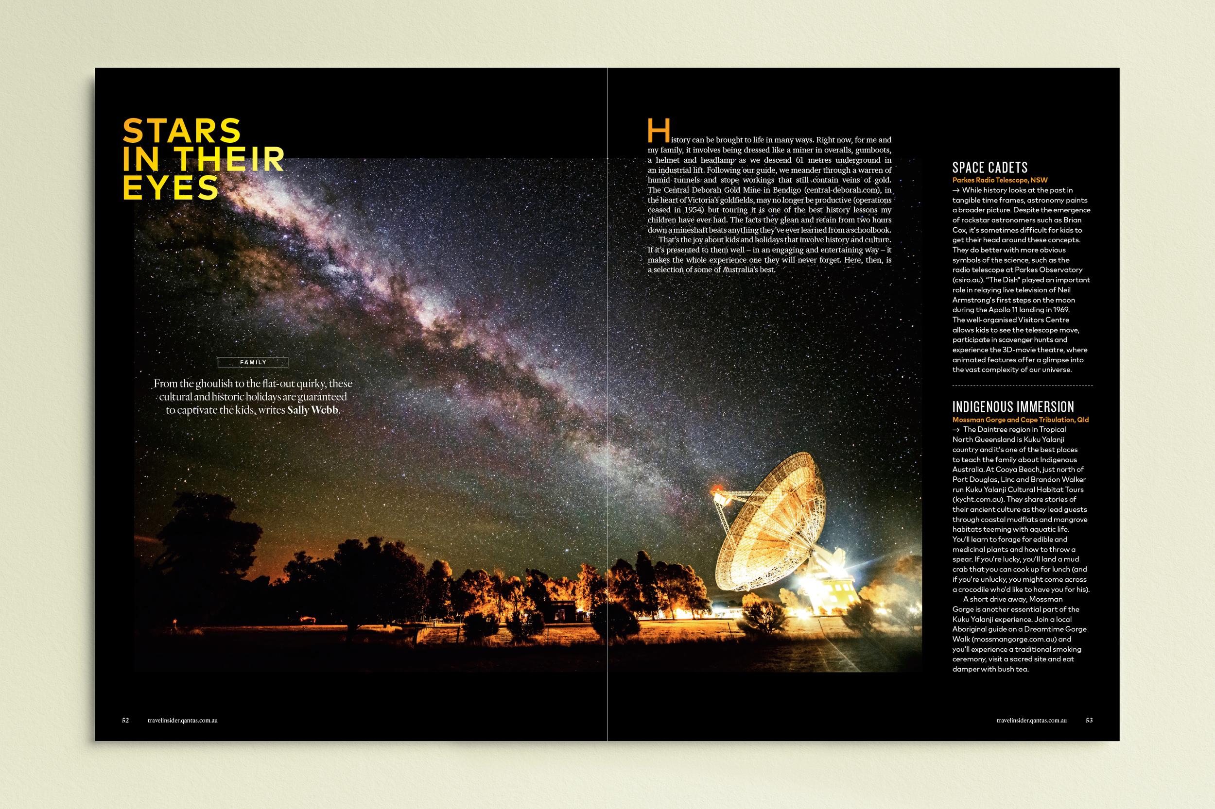 Spirit magazine spread