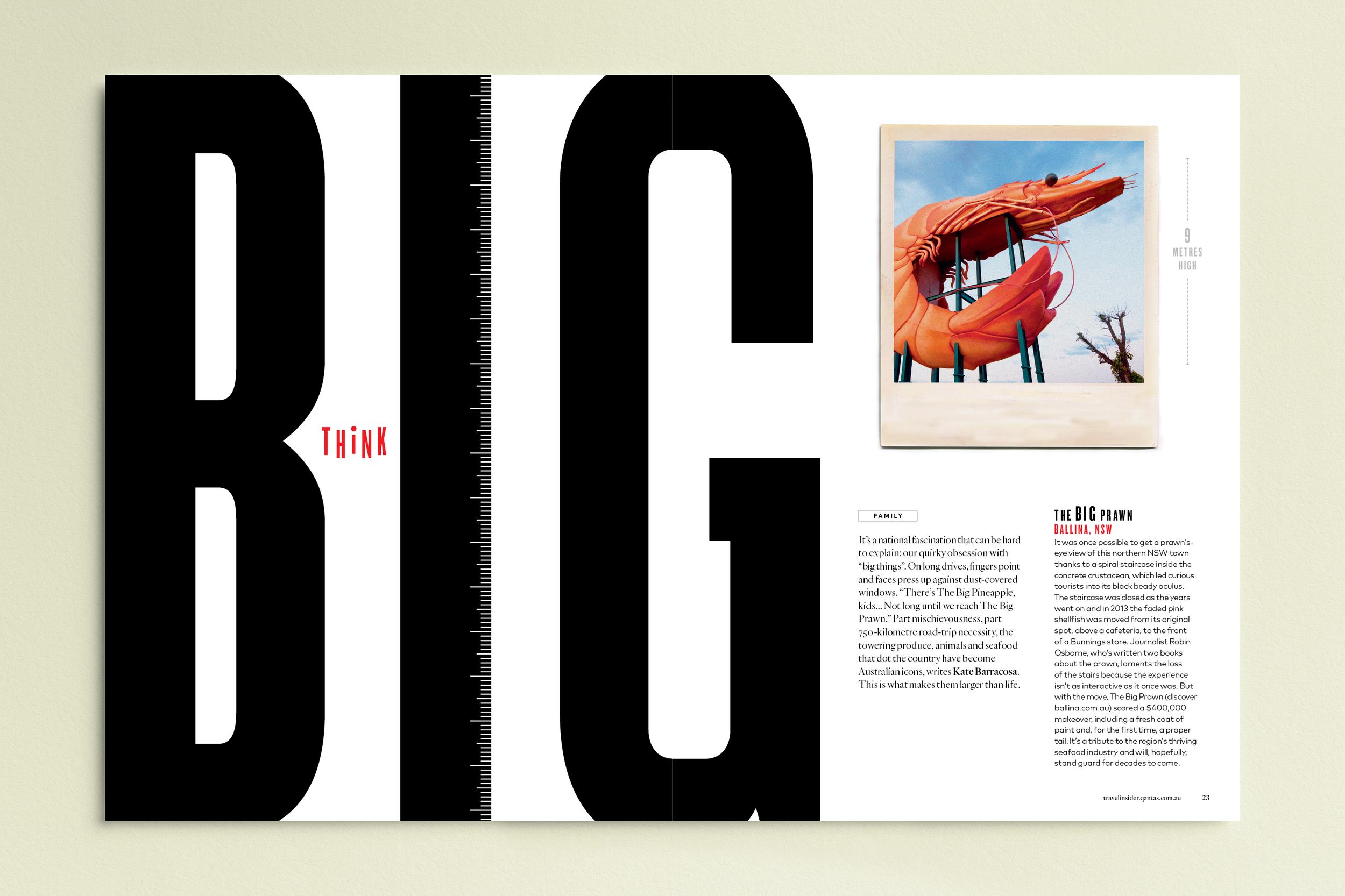 Spirit magazine spread