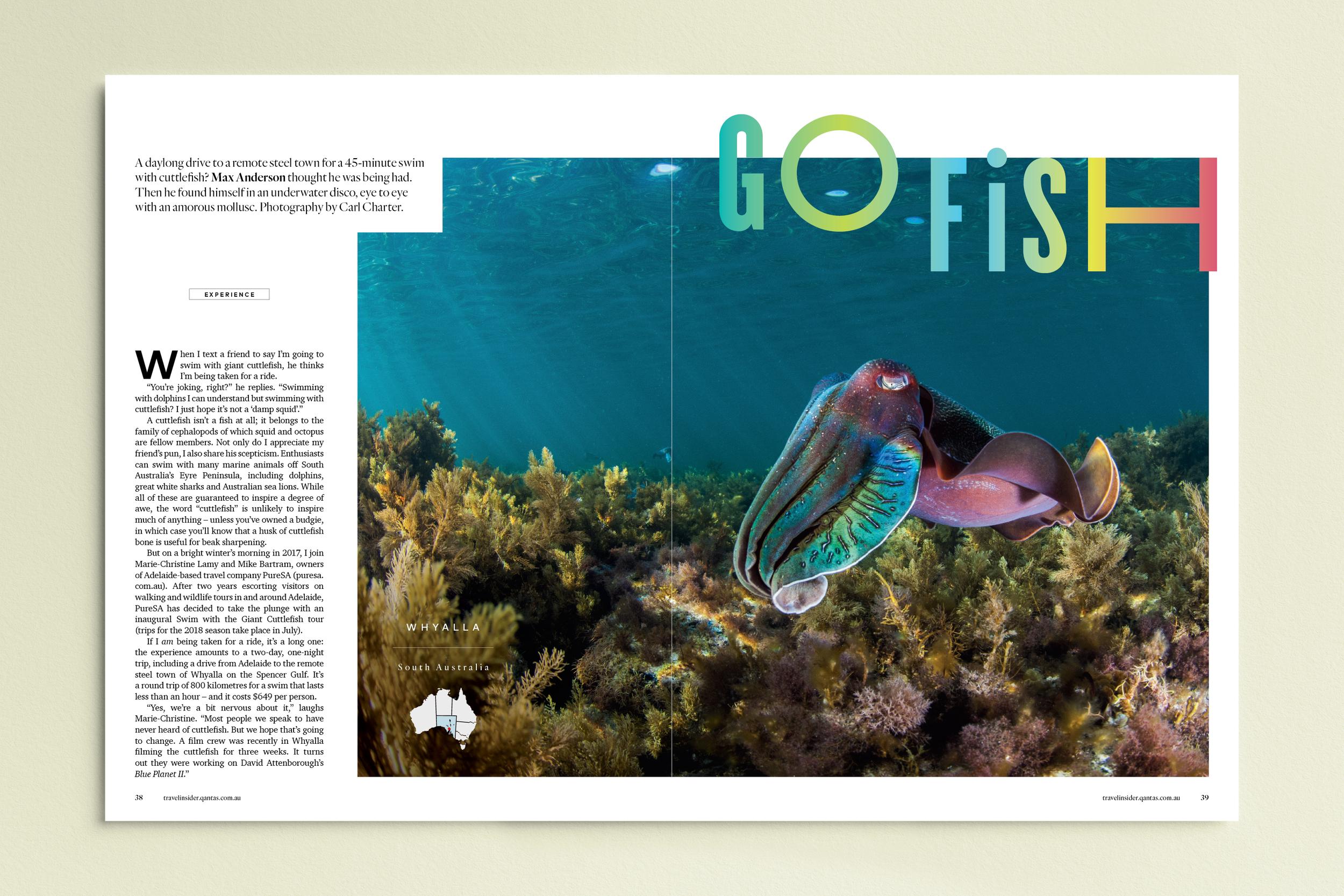 Spirit magazine spread