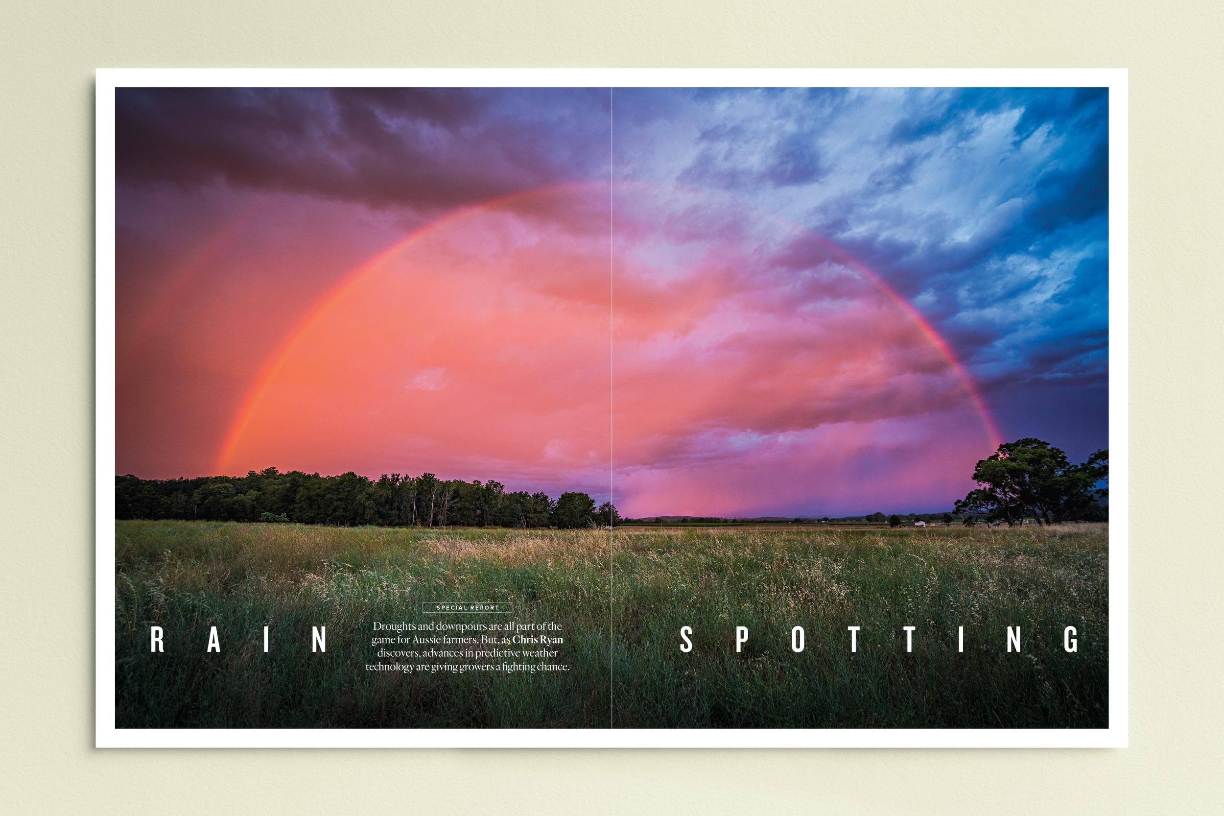 Spirit magazine spread