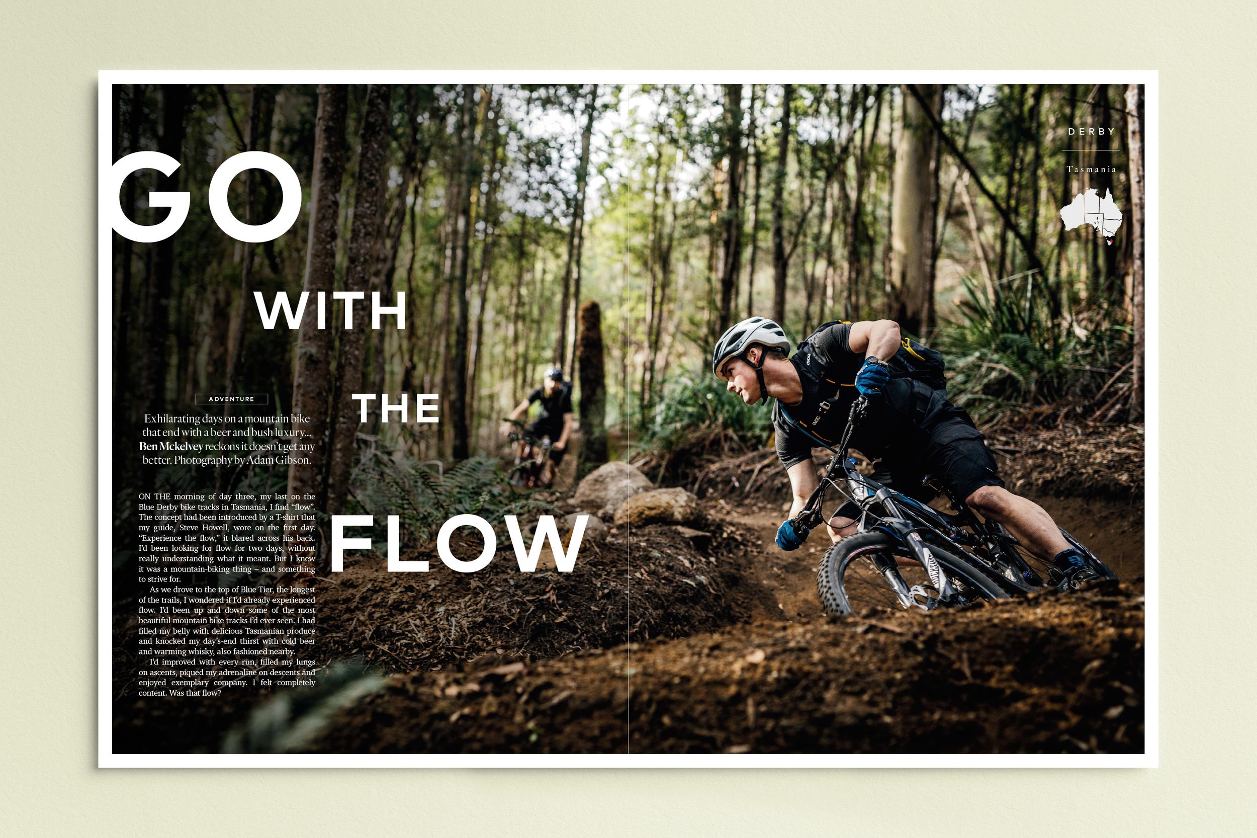 Spirit magazine spread
